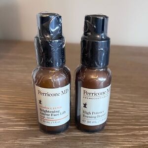 Perricone MD Vitamin C Brightening Face Lift Serum 
+ Bonus evening repair